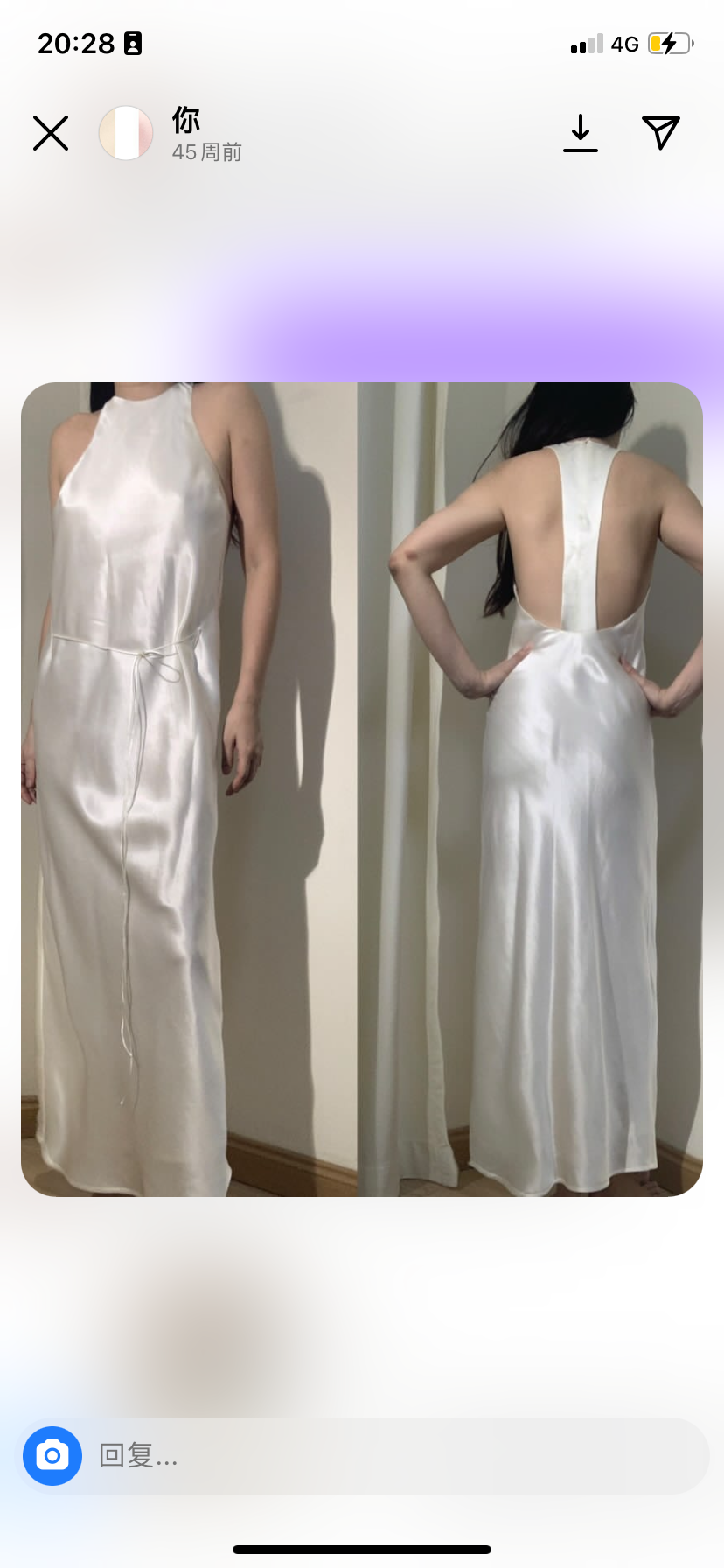 Vestido de cuello redondo personalizado
