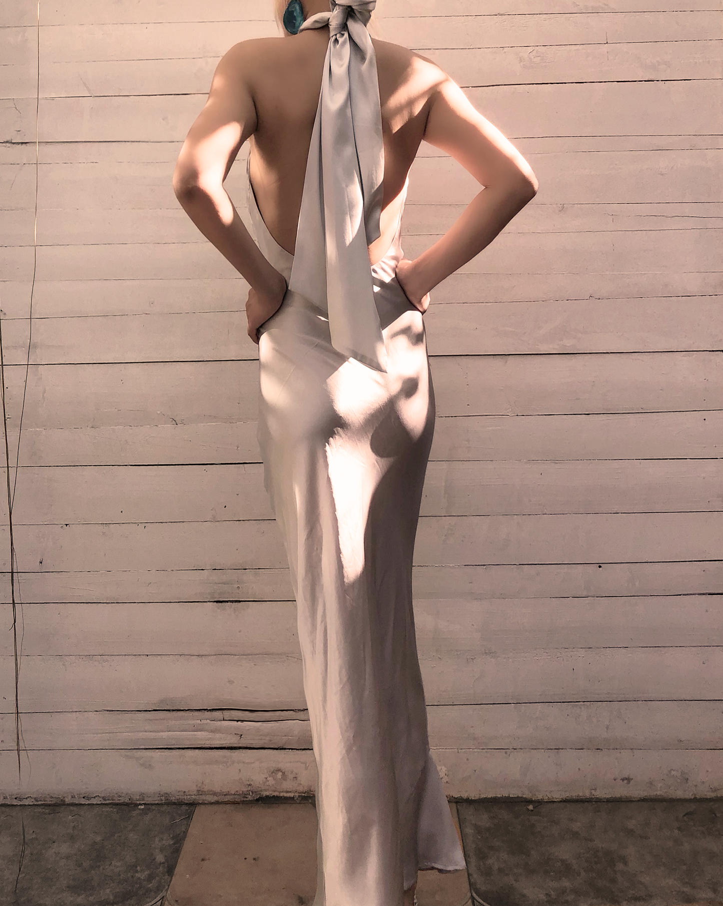 Vestido de amatista personalizado
