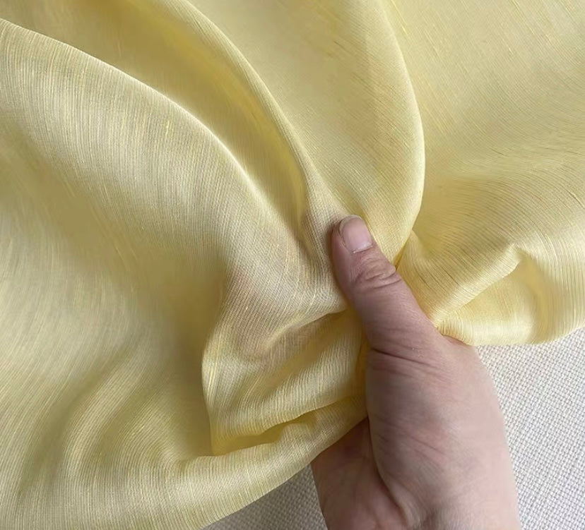 Vestido camisero de lino hecho a medida