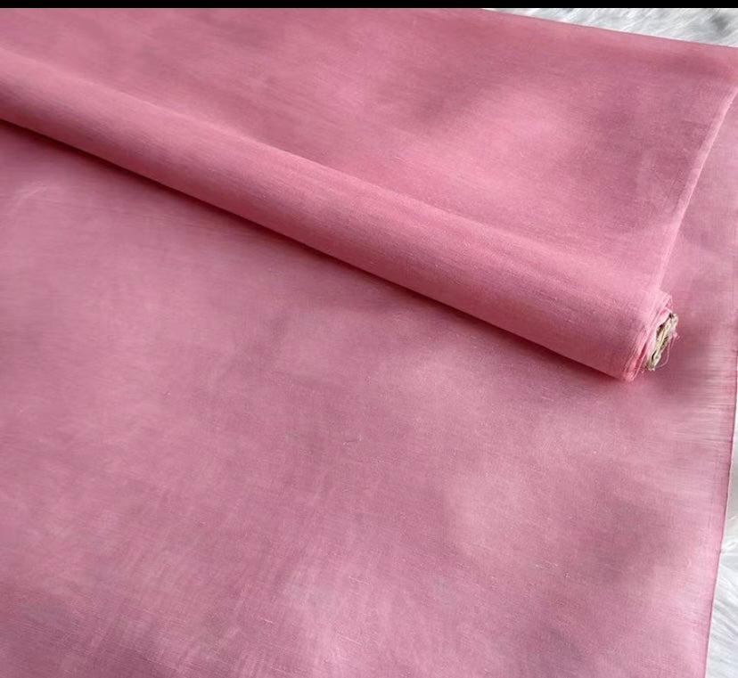 Vestido camisero de lino hecho a medida