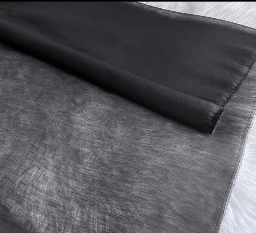 Vestido camisero de lino hecho a medida