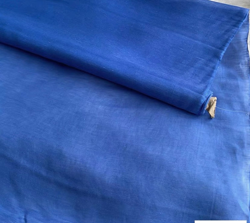 Vestido camisero de lino hecho a medida