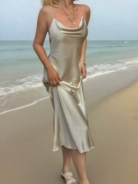 Vestido lencero Serene