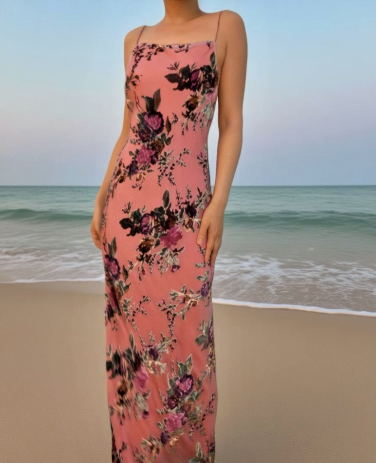 Vestido de terciopelo Rolisa
