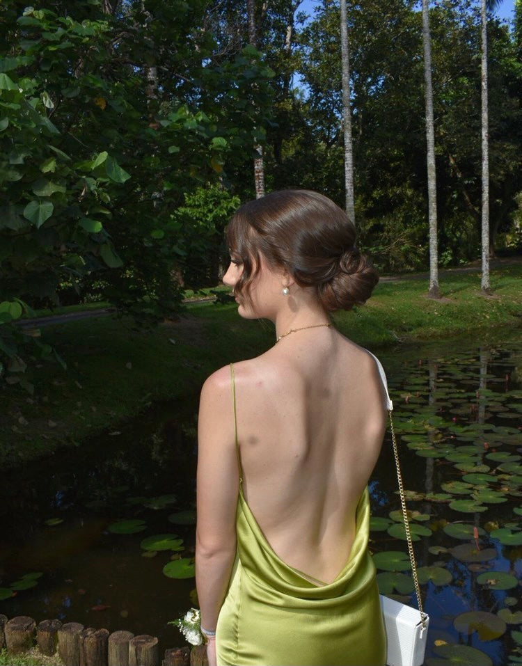 Vestido con drapeado Wyleigh