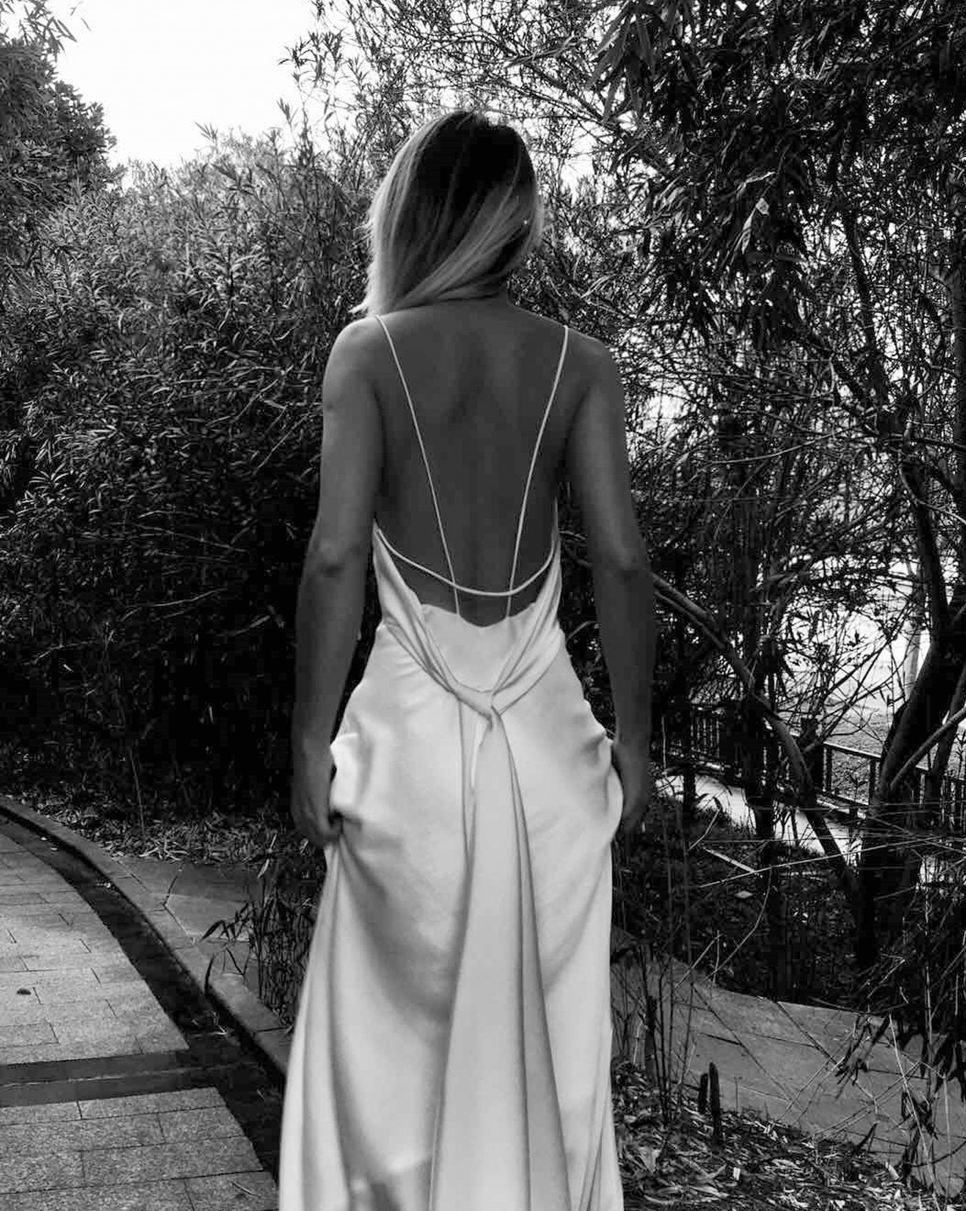 Custom Aiza dress with Rhiannon bust pattern. - Studio Alashanghai Silk