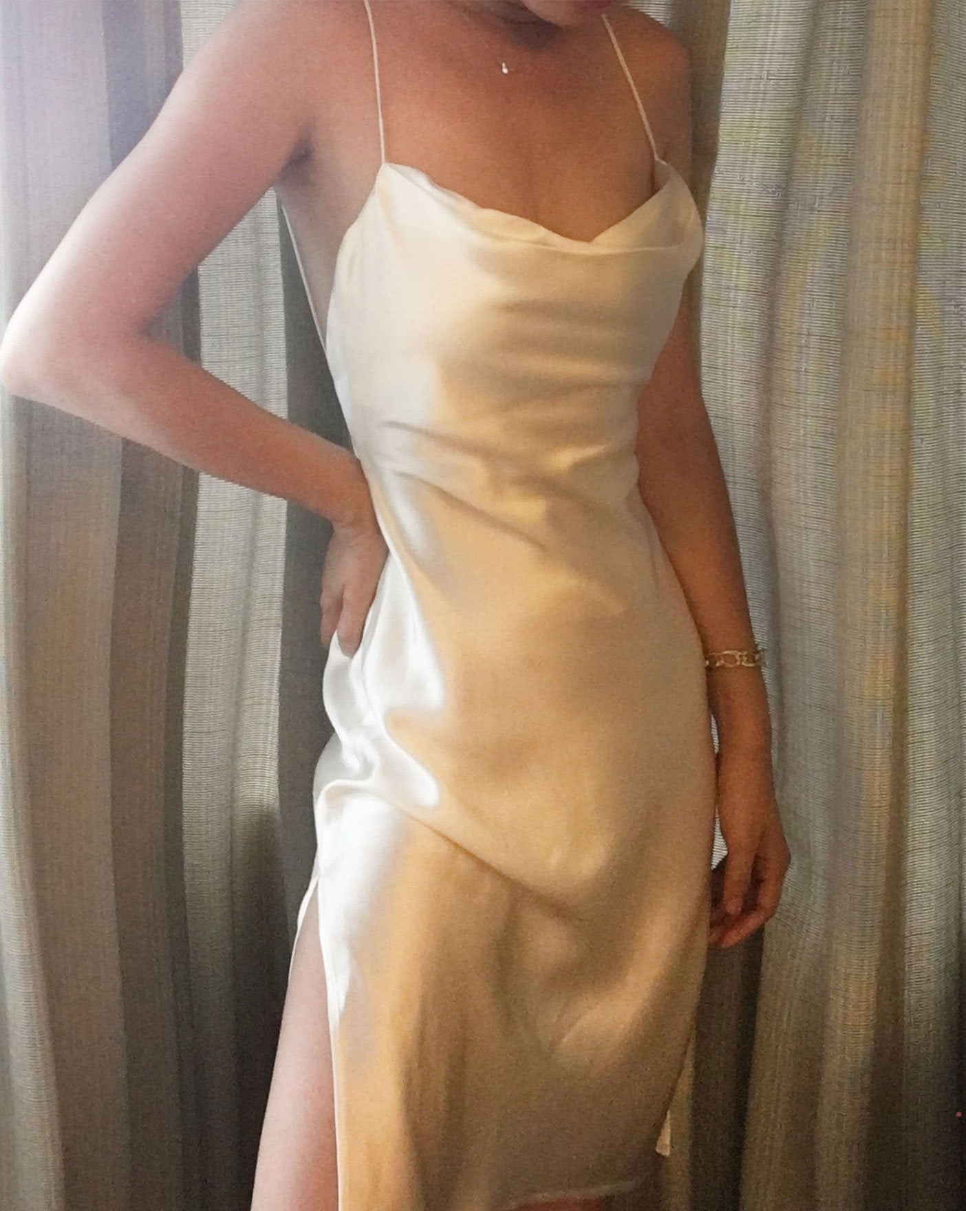 Etta Organic Silk Dress - Studio Alashanghai Silk