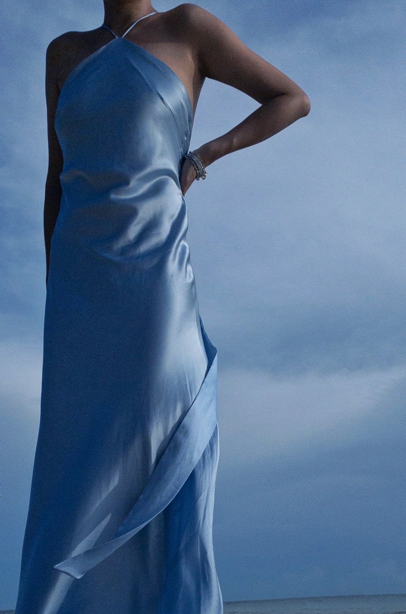 Grace Silk Gown * 90 Colors Option - Studio Alashanghai Silk