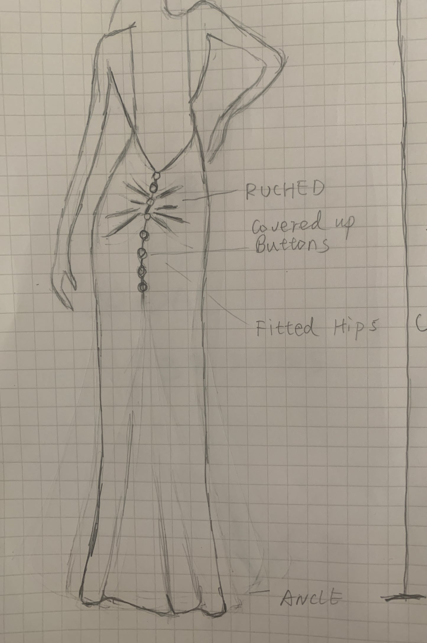 Vestido personalizado para Kristina